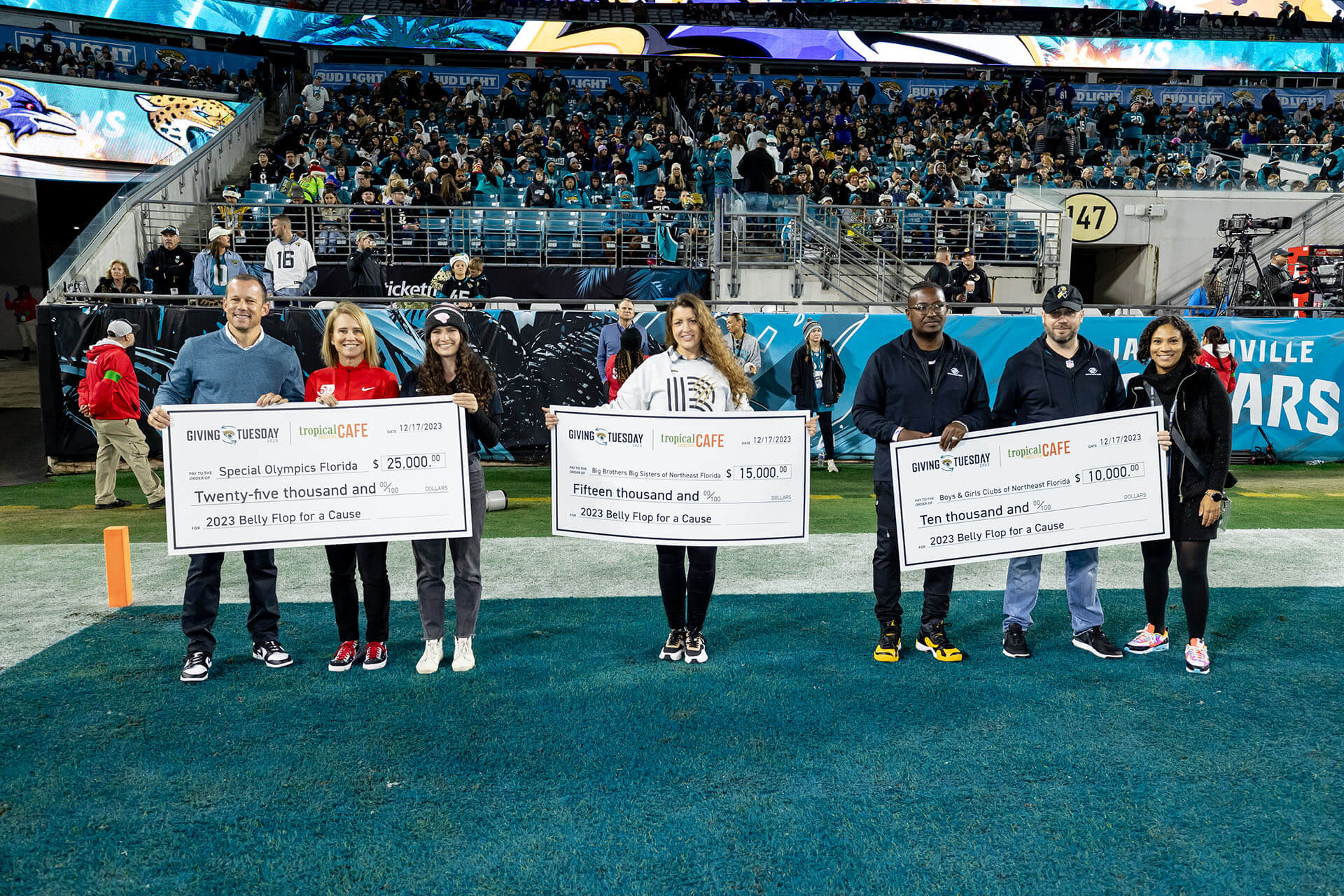 Giving Tuesday with the Jacksonville Jaguars
