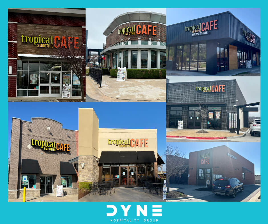 DYNE Acquires 7 Tropical Smoothie Locations in NWA